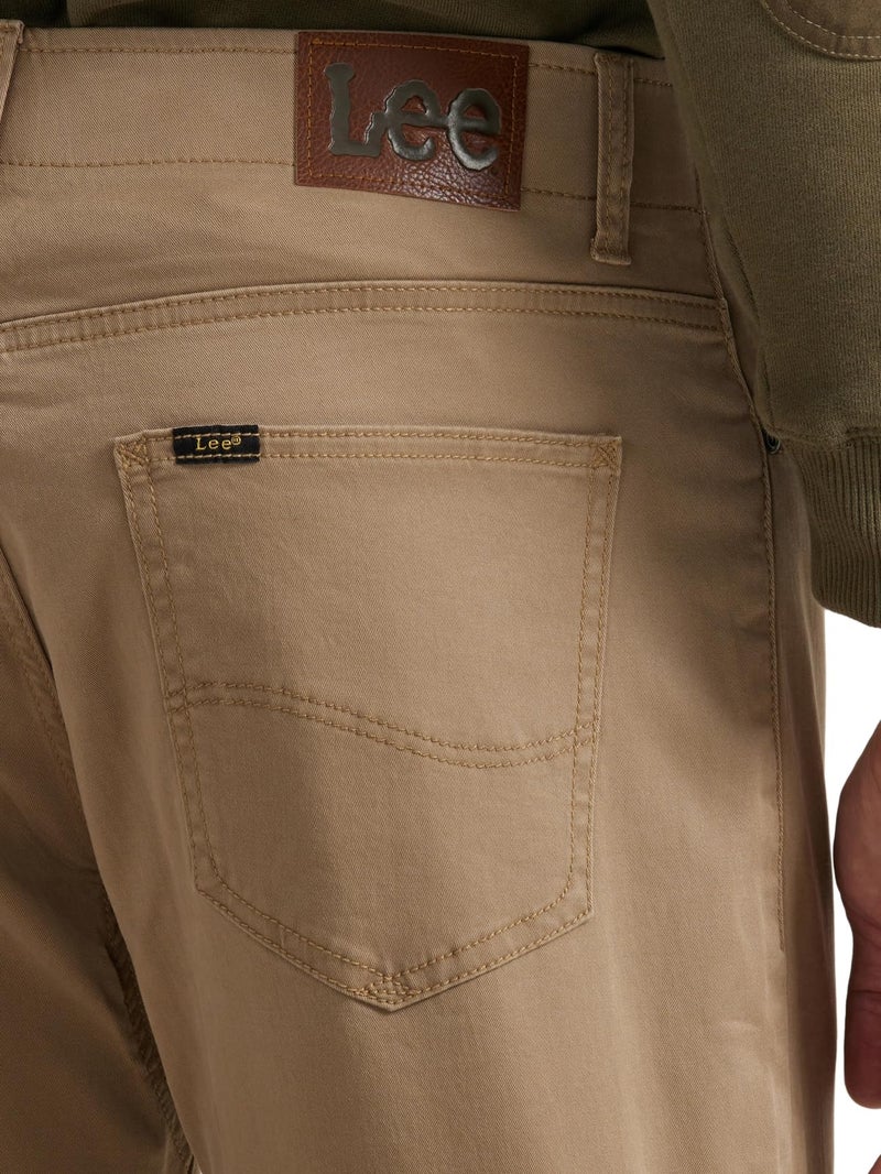 Lee Men's Extreme Motion Straight Taper Jean Cougar 33W x 29L - Image 4